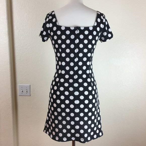 ZARA BASIC Polka Dot Dress - Picture 2 of 4